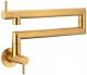 6623-030-31 DUERO POT FILLER BATERIA KUCHENNA,ZLEW ŚCIENNA, PRZEGUBOWA, BRUSHED GOLD // B-97-00-5-022-GOLD 1