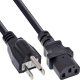 InLine® Netzkabel, Netzstecker Japan auf Kaltgerätestecker C13, 1,8m 1