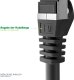 InLine InLine® Patchkabel Slim, Cat.6A, S/FTP, TPE (LSZH) flexibel, PoE, magenta, 7,5m 3