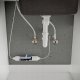 GLAMOUR BATERIA ZLEW. Z FILTREM CHROM / CZARNA WYL 7