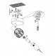 Krislamp Venus KR 373-1W Kinkiet lampa ścienna spot 1x40W E14 chrom 8