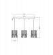 Reality London Crystal 327733-06 lampa wisząca zwis 3x40W E14 chrom 5