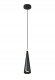 GTV Evi OS-EVI-GU10-10-DEC lampa wisząca zwis 1x40W GU10 czarna/złota 1