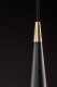 GTV Evi OS-EVI-GU10-10-DEC lampa wisząca zwis 1x40W GU10 czarna/złota 5