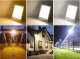 Naświetlacz ECOLIGHT2 Projektor LED Eco Light EC79887 slim 50W 4500lm 4000K IP65 czujnik ruchu czarny 4