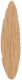 Kinkiet TK Lighting Hoja Wood kinkiet lampa ścienna drewniany liść 2x6W G9 drewno (4678) 1