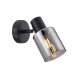 Italux Santia SPL-65342-1-BK-SG kinkiet lampa ścienna 1x40W E14 dymiony/czarny 4