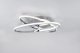 Trio Lane R67802106 plafon lampa sufitowa 1x27W LED 4000K 3500 lm chrom 3