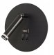 LVT Piero 1365 kinkiet lampa ścienna 1x35W G9 1x7W LED 4000K 420 lm czarny 1