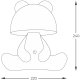 Zuma Line Bear KDR-6303-PK lampa stołowa lampka 1x3W LED 4000K różowa 3