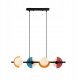 Lampa wisząca Italux Nauti PND-37482-4-MLTI lampa wisząca zwis 4x25W G9 multikolor/biała 1