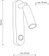 Kinkiet TK Lighting Enzo kinkiet lampa ścienna 1x6W G9 czarny (6621) 6