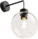 TK Lighting Cubus 10245 kinkiet lampa ścienna 1x15W E27 transparentny/czarny 5