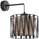 TK Lighting Harmony 5950 kinkiet lampa ścienna 1x15W E27 czarny/juta 1