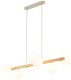 TK Lighting Estera 5905 lampa wisząca zwis 7x6W G9 drewniana/biała 5