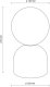 TK Lighting Miki 16038 lampa stołowa lampka 1x8W G9 beżowa/biała 3