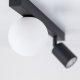 TK Lighting Vox 10000 plafon lampa sufitowa 1x10W GU10 1x6W G9 czarny/biały 3