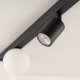 TK Lighting Vox 10002 plafon lampa sufitowa 2x10W GU10 2x6W G9 czarny/biały 1