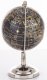 Globus Metalowy Czarny 17,5x13x10 3