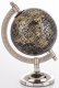 Globus Metalowy Czarny 17,5x13x10 5