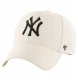 47 Brand MLB New York Yankees Cap B-MVPSP17WBP-NT Beżowe One size 1