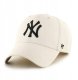 47 Brand MLB New York Yankees Cap B-MVPSP17WBP-NT Beżowe One size 2