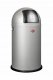 Kosz na śmieci srebrny 50l Pushboy Wesco 1