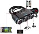 Rozdzielacz rozgałęźnik adapter samochodowy gniazda do zapalniczki 2x USB Ładowarka 12V 24V 3,1A Czarny 9