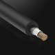 3m Kabel RCA do RCA (cinch) przewód Subwoofer premium MOZOS czarno-czerwony pozłacane wtyki 3