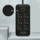 Przedłużacz Listwa zasilająca 6 gniazd gniazdka AC EU 4x USB + USB-C typ C gniazda 2500w Czarny 13