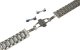 Bransoleta stalowa do zegarka Diloy SOLID01-22-CC 22 mm . 2