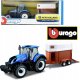 BBU 1:32 Farm tractor NH T7.315 HorseTrailer 44069 2