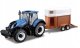BBU 1:32 Farm tractor NH T7.315 HorseTrailer 44069 4