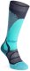 Skarpety narciarskie damskie Bridgedale Ski Mid Merino E Pattern - dark denim/aqua 35 - 37 1