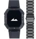 Nowy Smartwatch GlacierX Trail Black + Bransoleta stalowa GX-TC55 BS 3