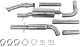 Układ wydechowy CatBack - VW Golf IV Jetta 1.8T FWD  + Downpipe 3" 2