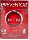 Prezerwatywy Dotted 3szt. Preventor 1