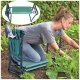 Składany taboret, krzesło, klęcznik ogrodowy 3w1 z kieszonkami 60 x 49 x 25 cm KRT04 4
