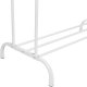 Wieszak do garderoby podwójny BENI biały 6