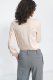Spodnie wide leg w czarną jodełkę - SD82 (kolor czarny, rozmiar 36) 3