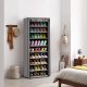 Szafa tekstylna materiałowa garderoba z półkami na ubrania i buty ModernHome 6