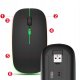 PS LTC Optyczna mysz bezprzewodowa, bluetooth, podświetlenie RGB 8