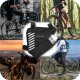 Torba, SVENSSON,sakwa rowerowa pod ramę z kieszenią na bidon, czarna 2