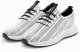 Buty męskie wsuwane sneakersy z siateczki - białe V7 OM-FOKS-0117 45 5