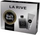 LA RIVE MAN ZESTAW BLACK WATER SET EDT 100ML/SG10 1