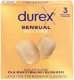 DUREX Sensual No Latex Prezerwatywy bez lateksu 1 op.-3 sztuki 2