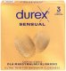 DUREX Sensual Prezerwatywy supercienkie 1 op.-3 sztuki 2