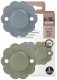 SUAVINEX - 308408-SMOCZEK FIZJOLOGICZNY   SX PRO SILIKONOWY 2SZT/6-18M/LAKE-GREEN/WONDER 1