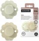 SUAVINEX - 308405-SMOCZEK FIZJOLOGICZNY   SX PRO SILIKONOWY 2SZT/0-6M/AQUA-WGRAY/WONDER 1