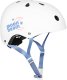 NA0189 ZESTAW LED ŁYŻWOROLKI OCHRANIACZE MOONBEAM BIAŁE ROZM. L(39-42) NILS EXTREME 5